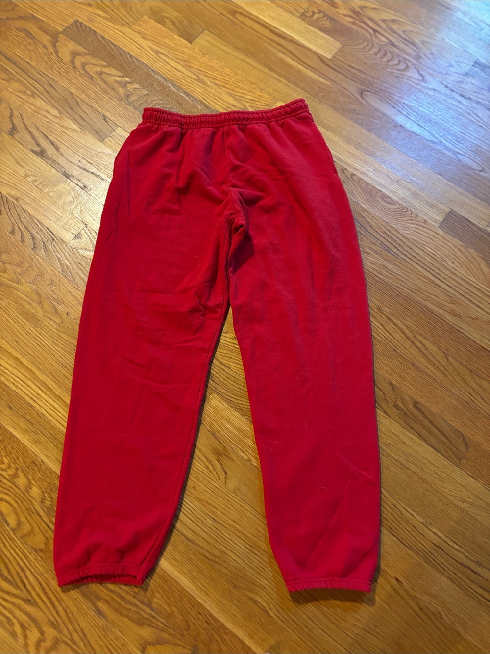 Athletic Works Red unisex Fleece Joggers